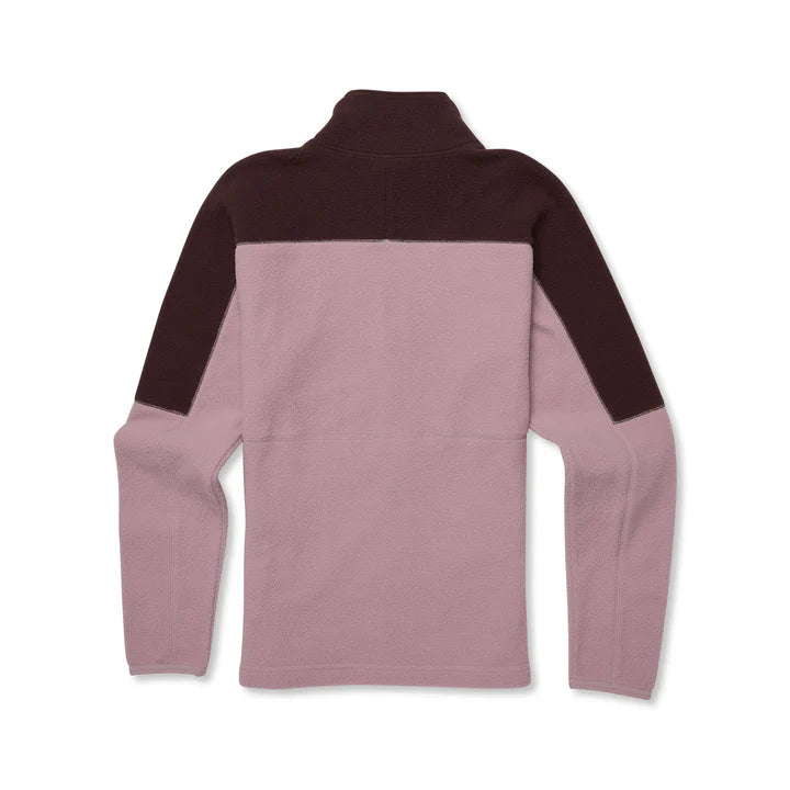 Abrazo Fleece Full-Zip Jacket - Coffee and Quartz thumbnail 5