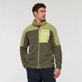 Abrazo Fleece Full-Zip Jacket - Seed and Fatigue