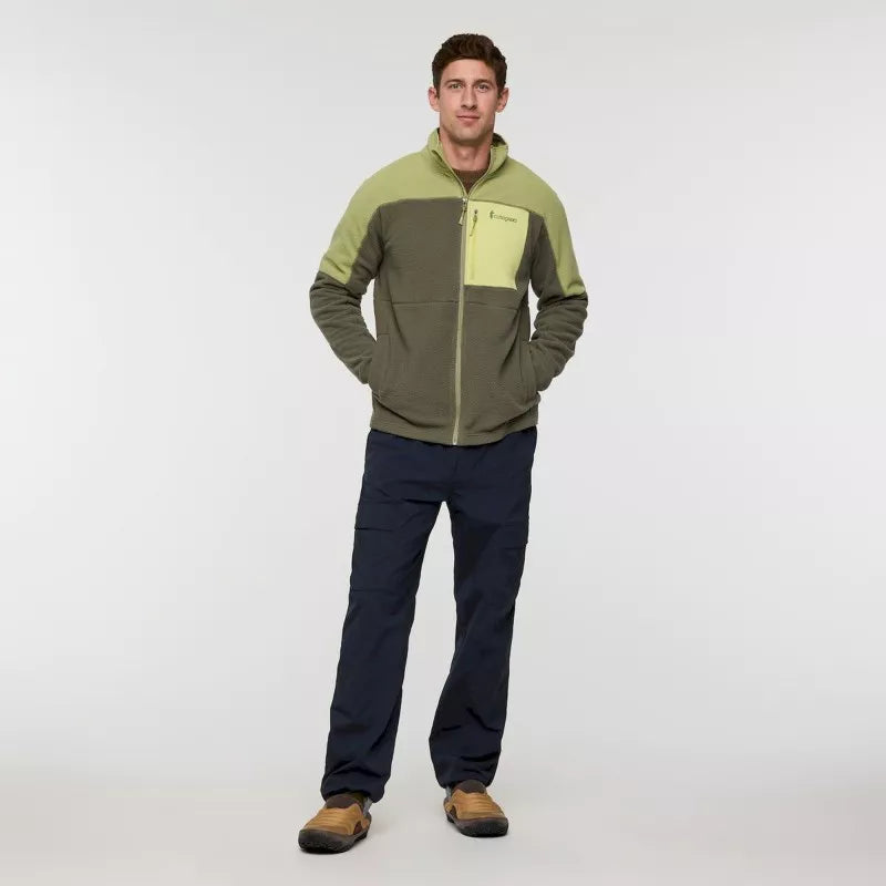 Abrazo Fleece Full-Zip Jacket - Seed and Fatigue 3