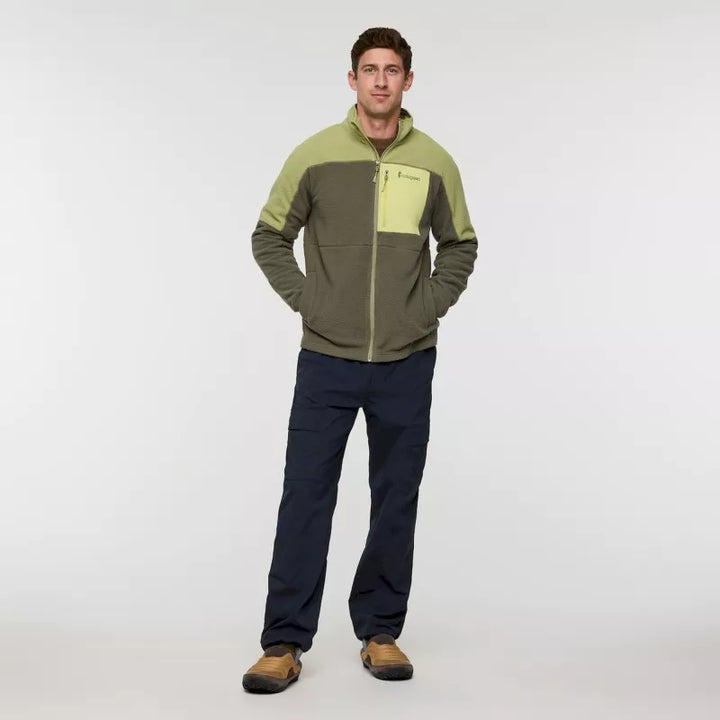 Abrazo Fleece Full-Zip Jacket - Seed and Fatigue thumbnail 3