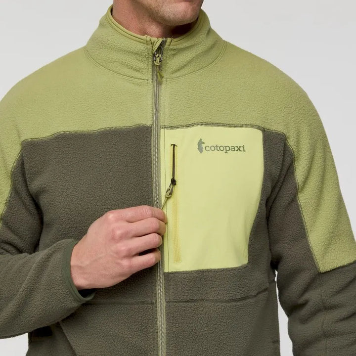 Abrazo Fleece Full-Zip Jacket - Seed and Fatigue thumbnail 5
