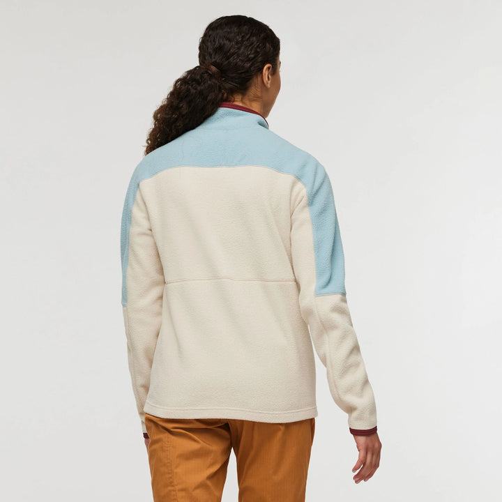 Abrazo Fleece Full-Zip Jacket Sea Spray Cream thumbnail 1