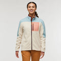 Abrazo Fleece Full-Zip Jacket Sea Spray Cream