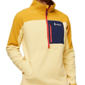 Abrazo Half-Zip Fleece Jacket Amber Wheat
