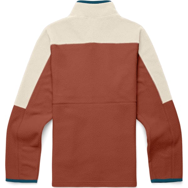 Abrazo Half-Zip Fleece Jacket Oatmeal Acorn 1
