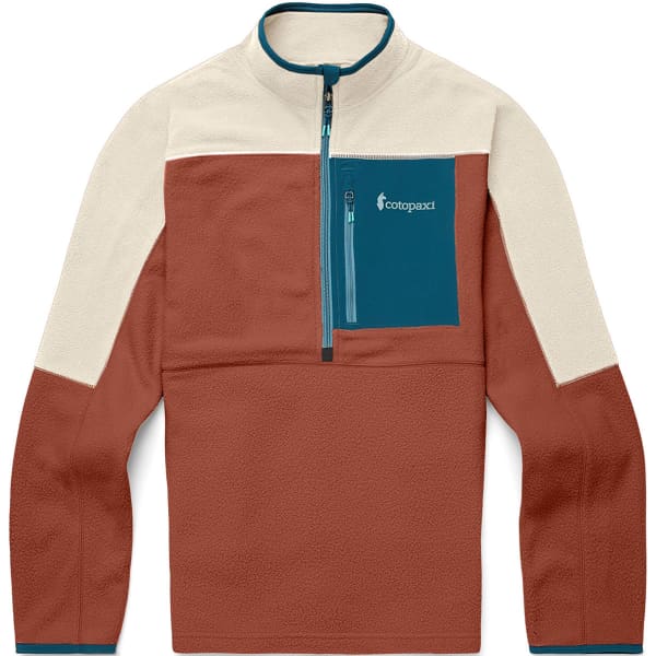 Abrazo Half-Zip Fleece Jacket Oatmeal Acorn thumbnail