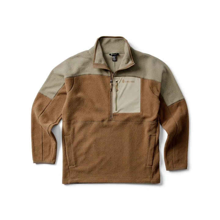 Abrazo Fleece Half-Zip Jacket - Stone and Dune thumbnail 5