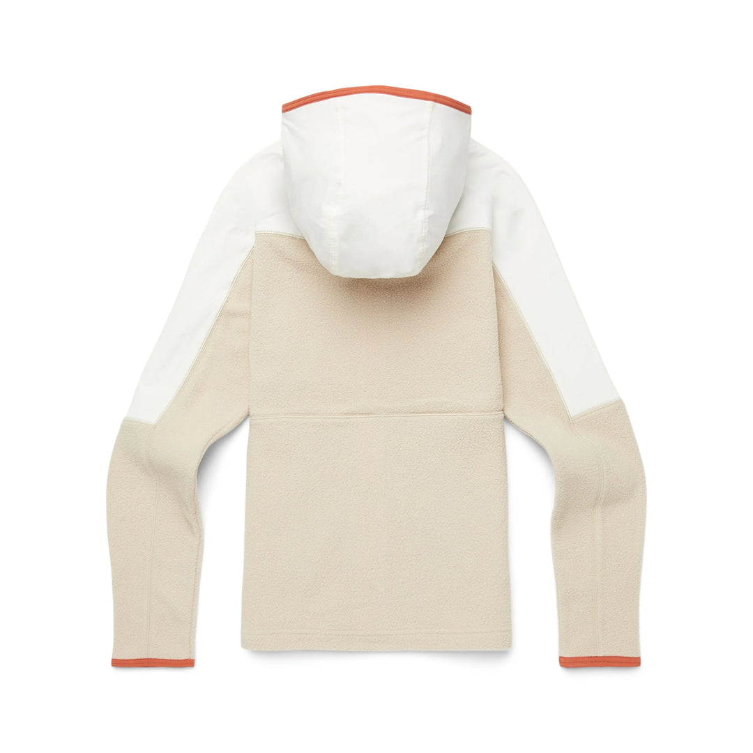 Abrazo Fleece Hooded Full-Zip Jacket Bone Oatmeal 5