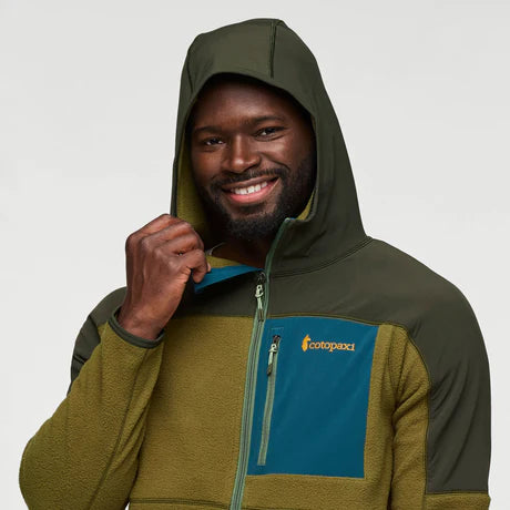 Abrazo Fleece Hooded Full-Zip Jacket - Woods and Live Oak 2
