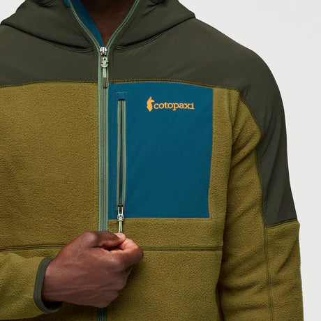 Abrazo Fleece Hooded Full-Zip Jacket - Woods and Live Oak thumbnail 3