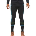 Debajo Seamless Baselayer Tight Black Stripes