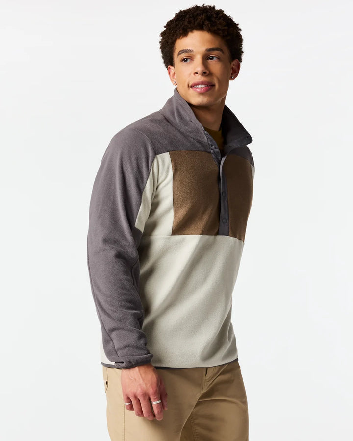 Encima Fleece Pullover - Men's - Cinder and Mineral thumbnail 1