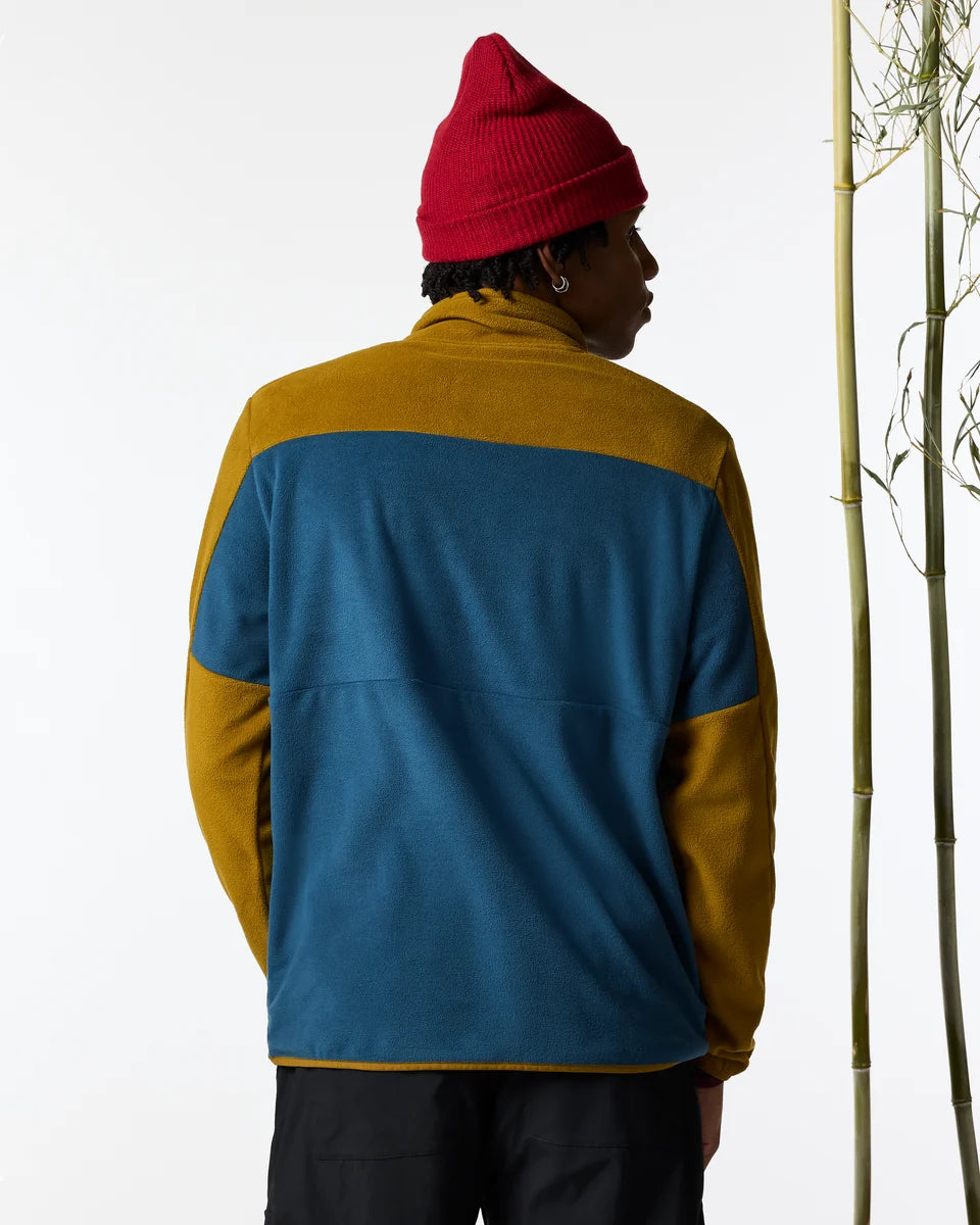 Encima Fleece Pullover - Men's - Log Cabin and Indigo 1