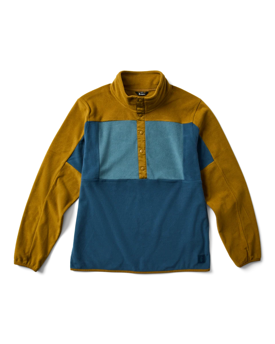 Encima Fleece Pullover - Men's - Log Cabin and Indigo 3