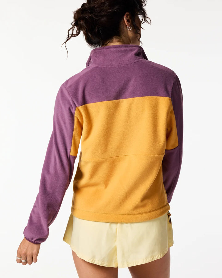 Encima Fleece Pullover - Women's - Mystic and Honeycomb thumbnail 2