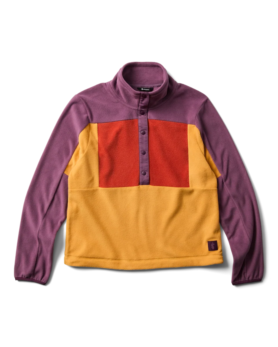 Encima Fleece Pullover - Women's - Mystic and Honeycomb 5