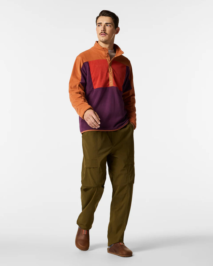 Encima Fleece Pullover - Men's - Whiskey and Acai thumbnail 4