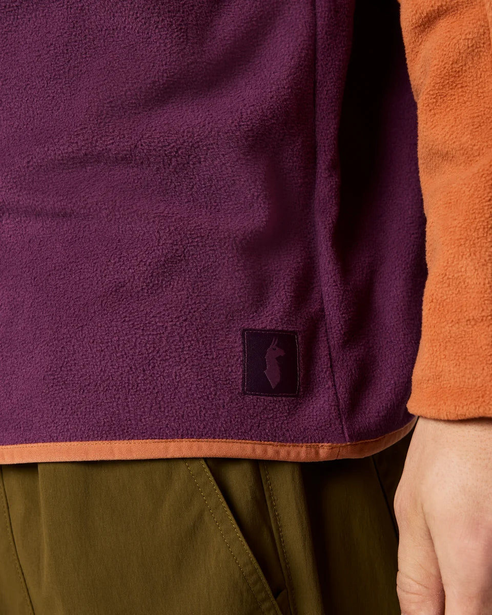 Encima Fleece Pullover - Men's - Whiskey and Acai 1