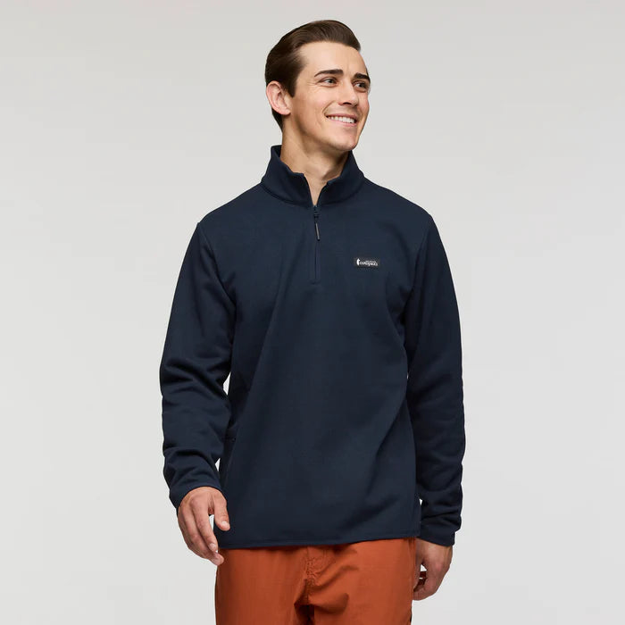 Envo Fleece Quarter-Zip Pullover - Heather Carbon