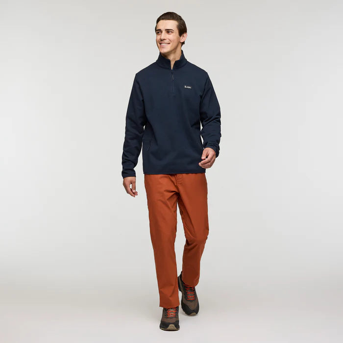 Envo Fleece Quarter-Zip Pullover - Heather Carbon 1