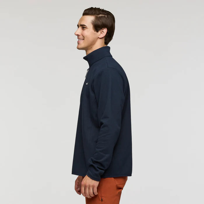 Envo Fleece Quarter-Zip Pullover - Heather Carbon thumbnail 2