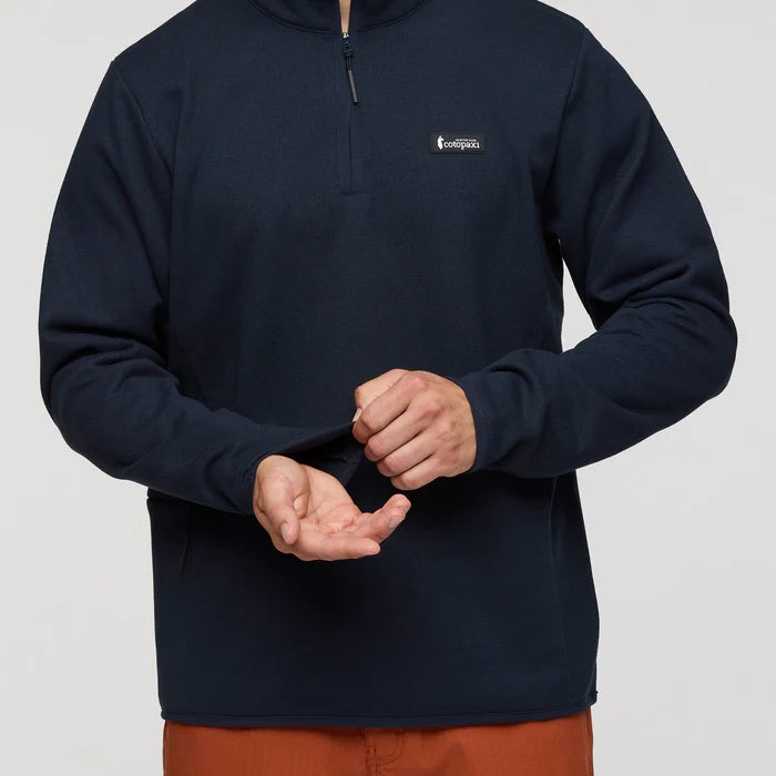 Envo Fleece Quarter-Zip Pullover - Heather Carbon thumbnail 4