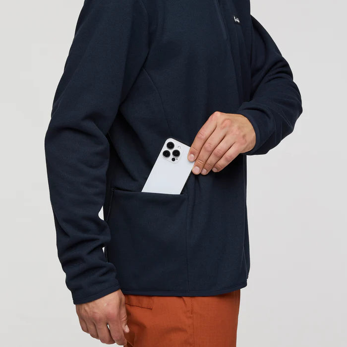 Envo Fleece Quarter-Zip Pullover - Heather Carbon 5