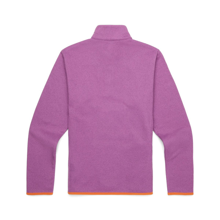 Envo Fleece Quarter-Zip Pullover - Heather Mauve thumbnail 6