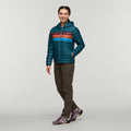 Fuego Down Hooded Jacket - Abyss Stripes
