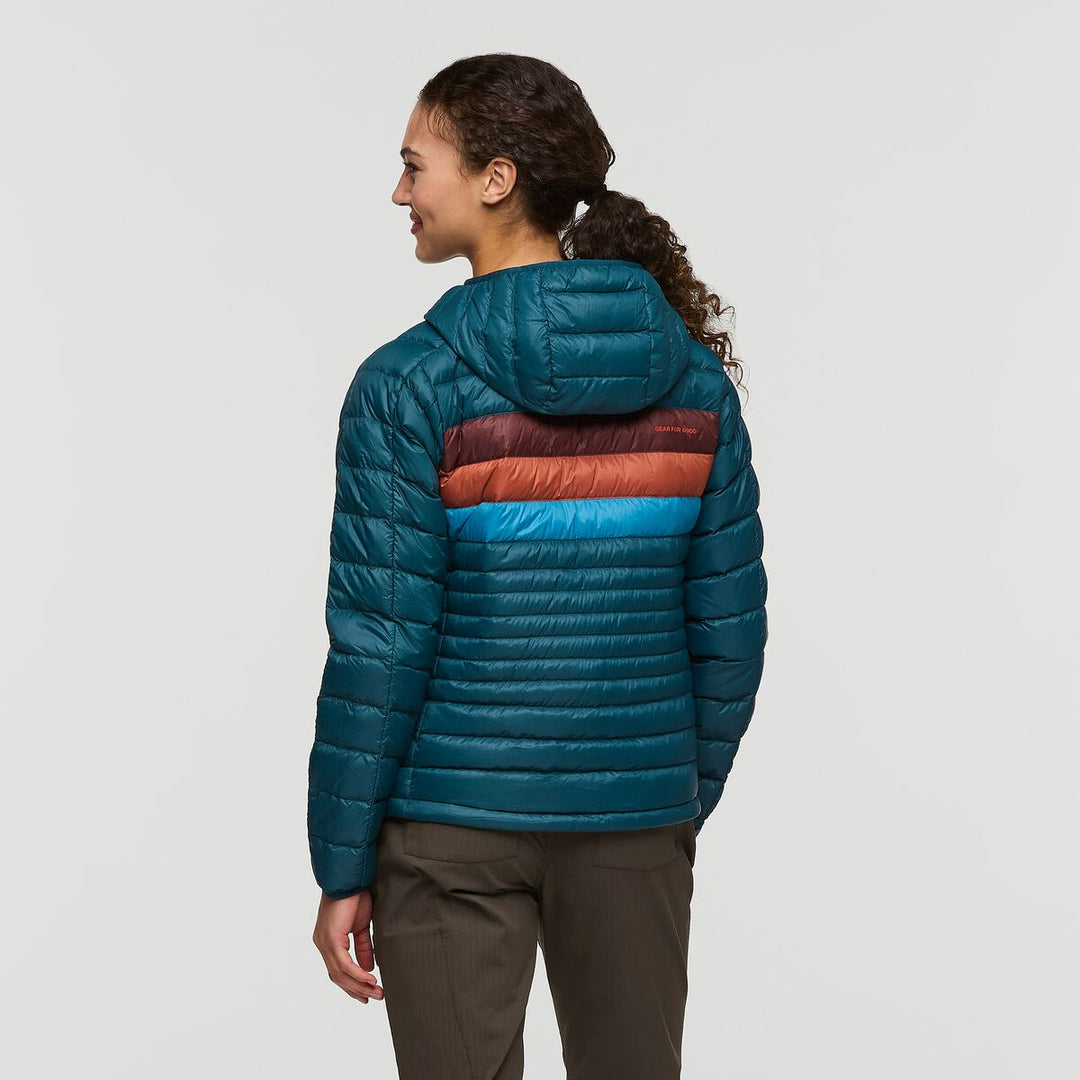 Fuego Down Hooded Jacket - Abyss Stripes 2