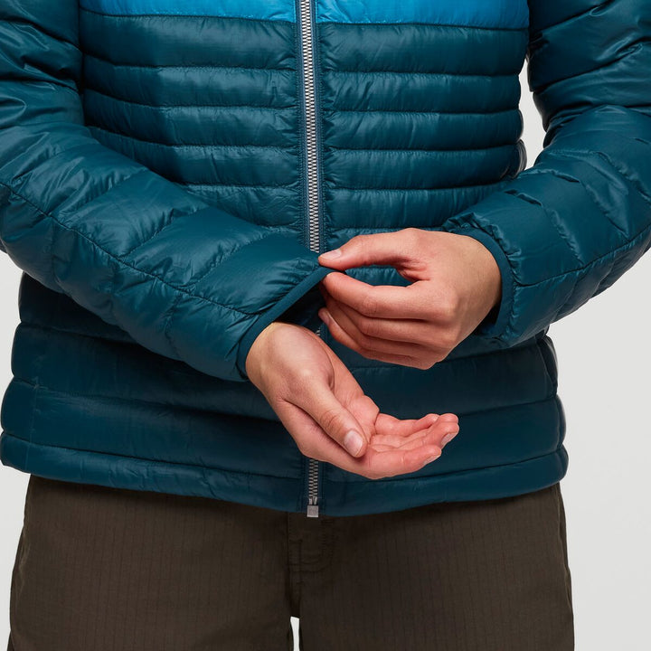 Fuego Down Hooded Jacket - Abyss Stripes thumbnail 3