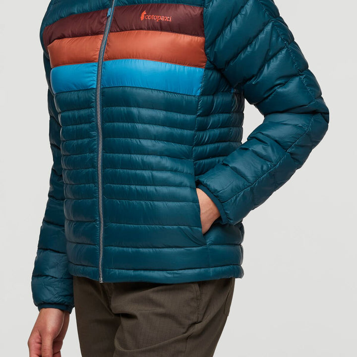 Fuego Down Hooded Jacket - Abyss Stripes thumbnail 4