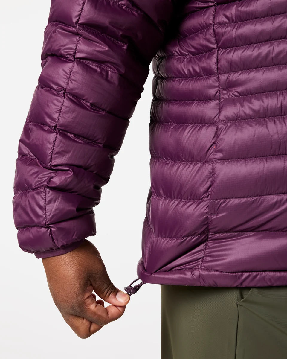 Fuego Down Hooded Jacket - Women's - Acai Stripes 3