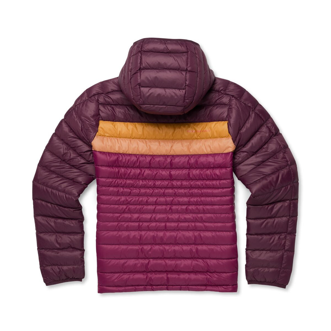Fuego Down Hooded Jacket - Blackberry and Jam 7
