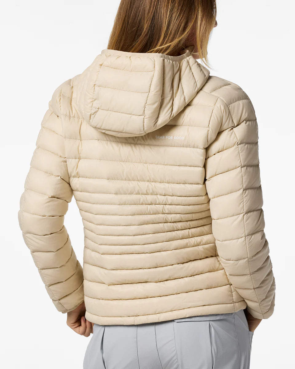 Fuego Down Hooded Jacket - Cotopaxi Cream 1