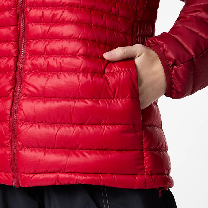 Fuego Down Hooded Jacket - Women's - Crimson and Spicy thumbnail 4