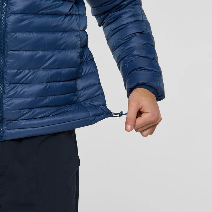 Fuego Down Hooded Jacket - Deep Sea Stripes thumbnail 4