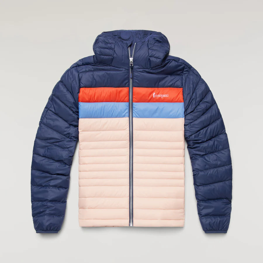 Fuego Down Hooded Jacket - Ink Rosewood 8