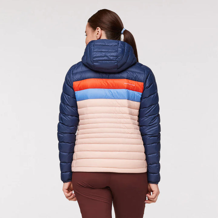 Fuego Down Hooded Jacket - Ink Rosewood thumbnail 2