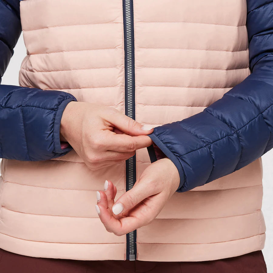 Fuego Down Hooded Jacket - Ink Rosewood 6