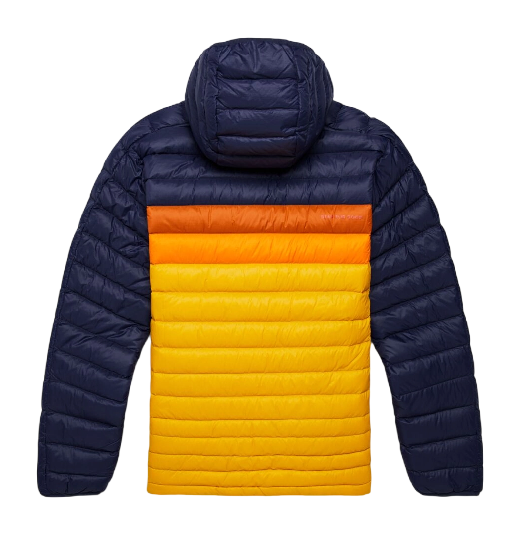 Fuego Down Hooded Jacket Maritime & Sunset 2
