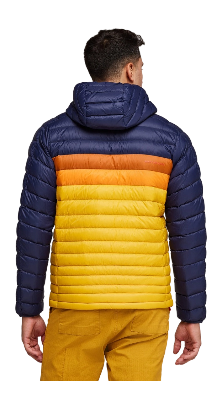 Fuego Down Hooded Jacket Maritime & Sunset thumbnail 5