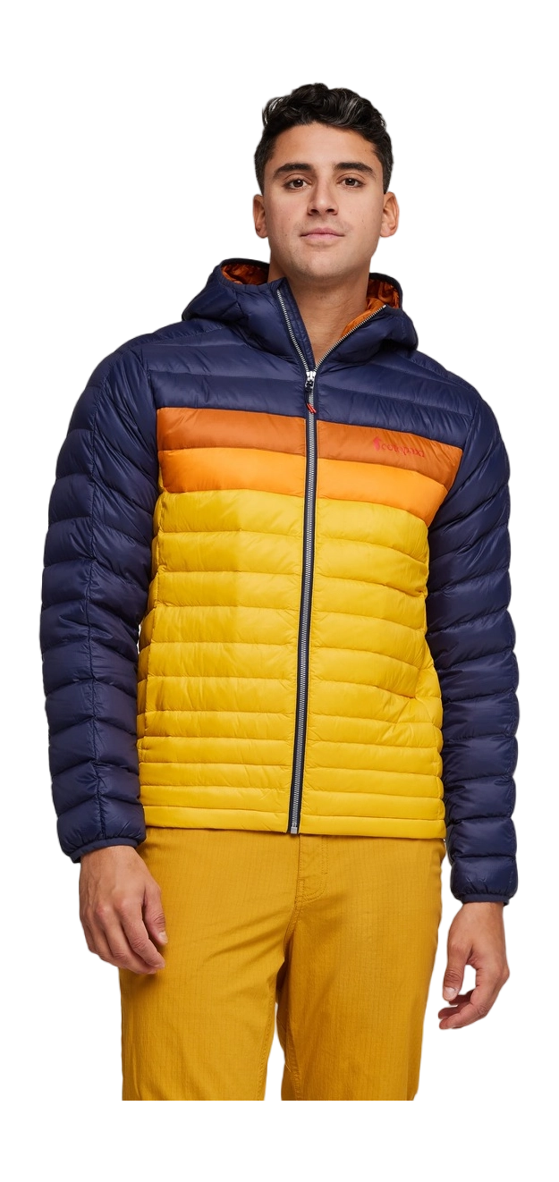 Fuego Down Hooded Jacket Maritime & Sunset thumbnail