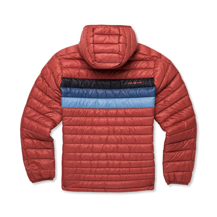 Fuego Down Hooded Jacket - Nutmeg Stripes thumbnail 7