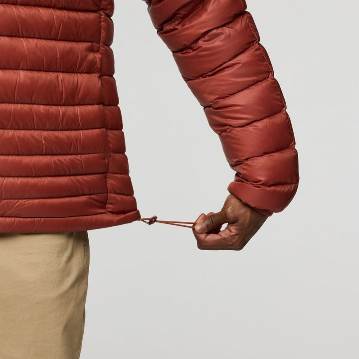 Fuego Down Hooded Jacket - Nutmeg Stripes thumbnail 4