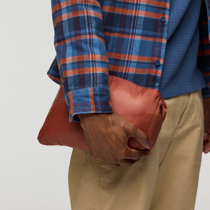 Fuego Down Hooded Jacket - Nutmeg Stripes thumbnail 5