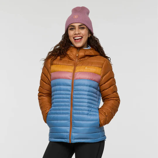 Fuego Down Hooded Jacket - Sienna and Fjord thumbnail