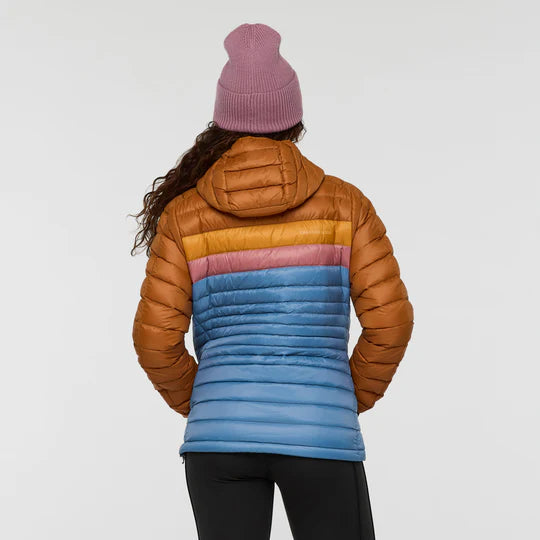 Fuego Down Hooded Jacket - Sienna and Fjord thumbnail 1