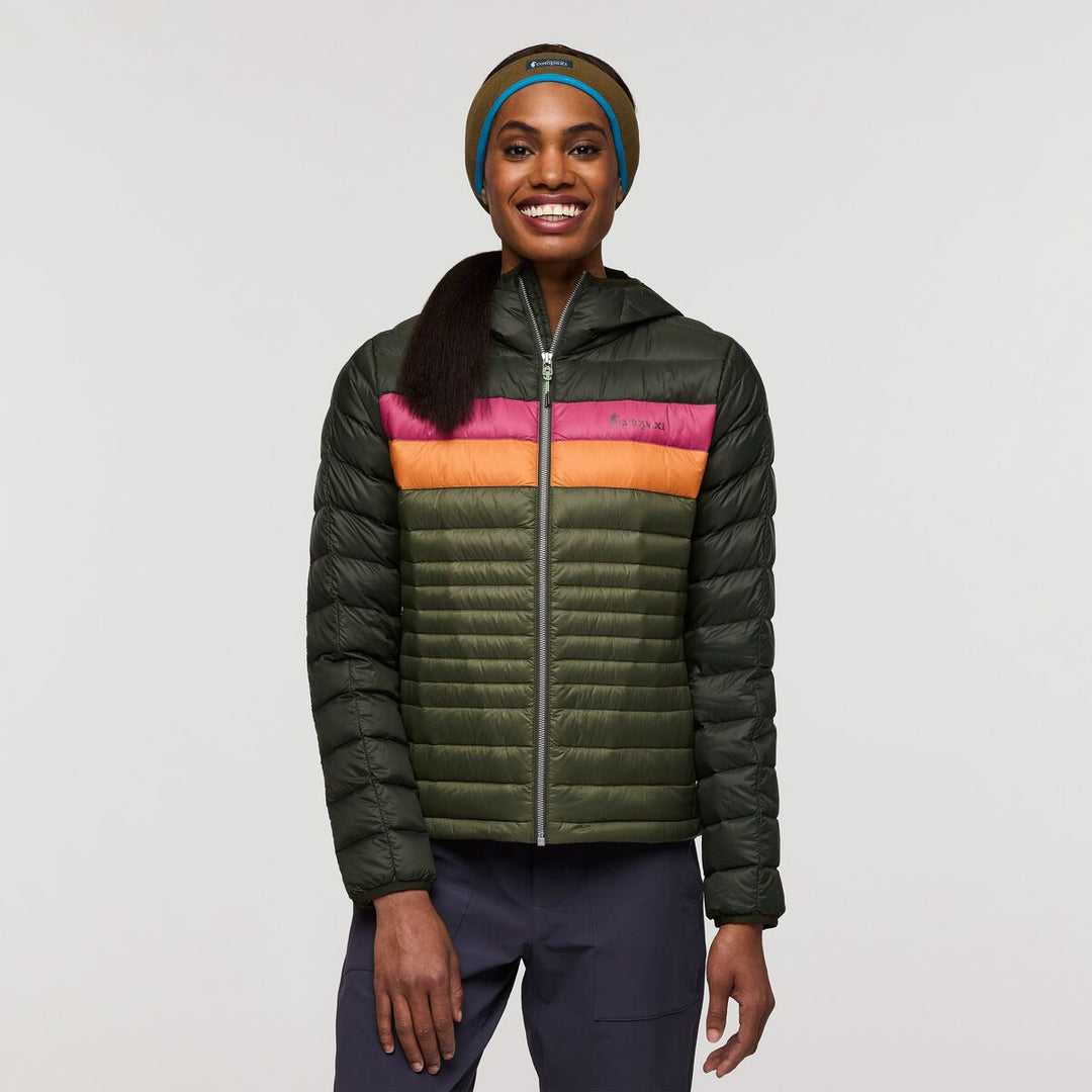 Fuego Down Hooded Jacket - Woods and Fatigue