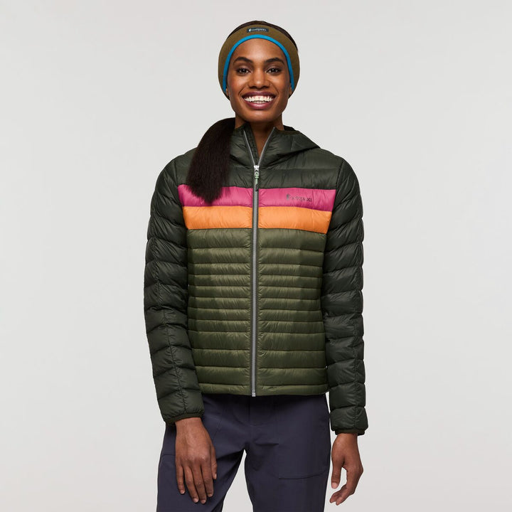 Fuego Down Hooded Jacket - Woods and Fatigue thumbnail